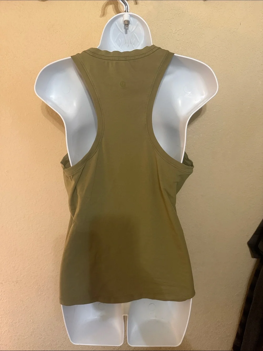 lululemon athletica Olive Green Racerback Tank Top